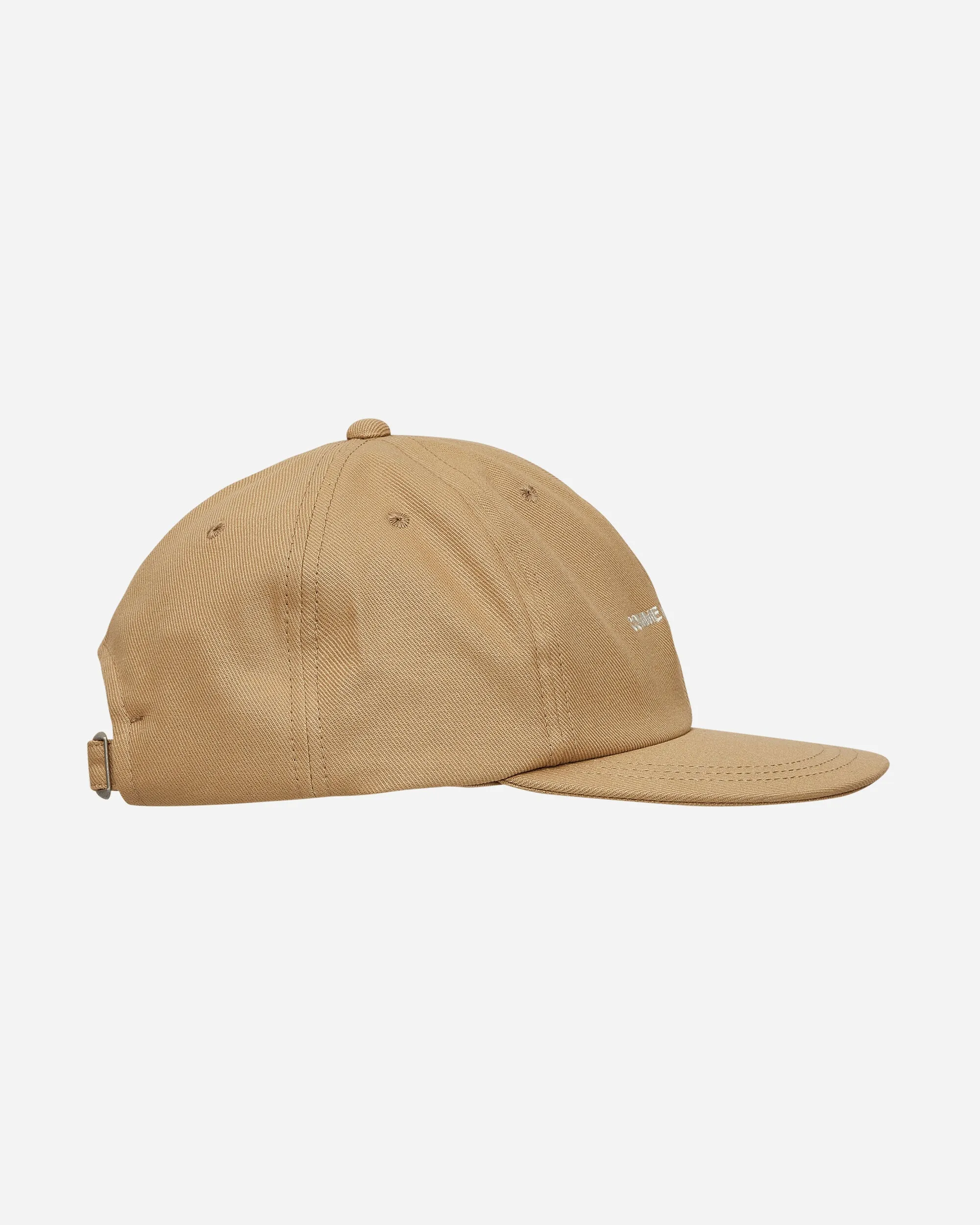 Embroidered Logo Cap Beige