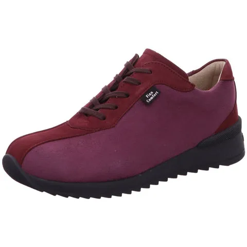 Finn Comfort Womens Melk Sneakers - Redwine