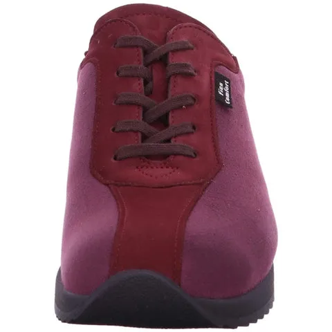 Finn Comfort Womens Melk Sneakers - Redwine