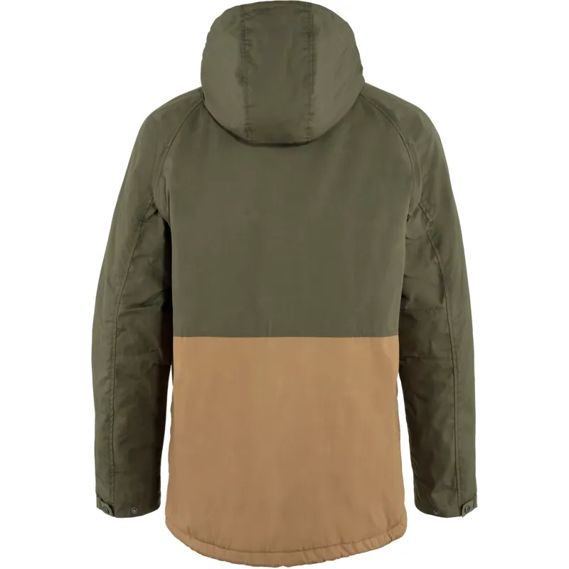 Fjallraven Mens Vardag Lite Padded Jacket Laurel Green/Buckwheat Brown