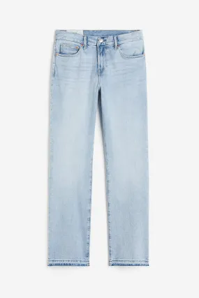 Flared Slim Jeans - Regular waist - Long - Light denim blue - Men | H&M GB