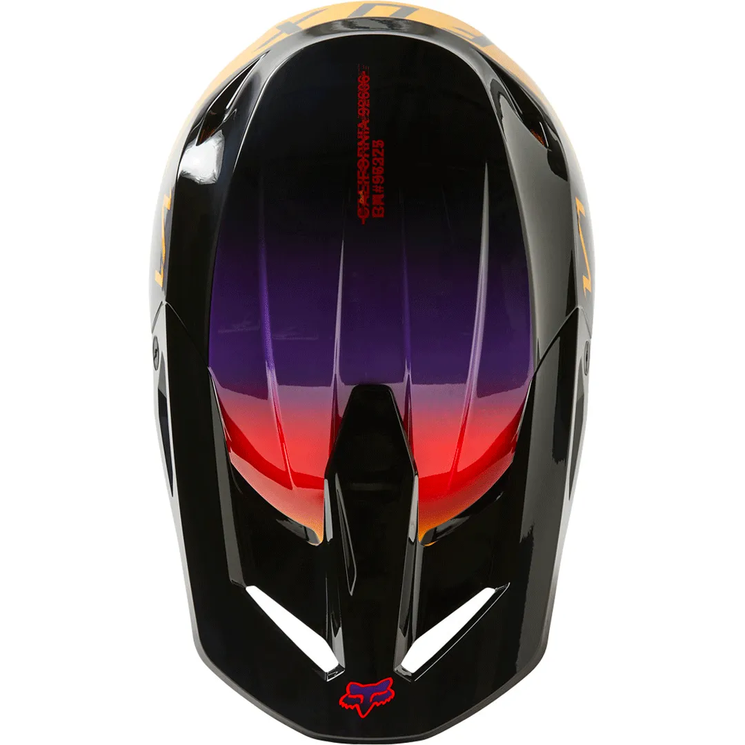 Fox - V1 Toxsyk Black Helmet