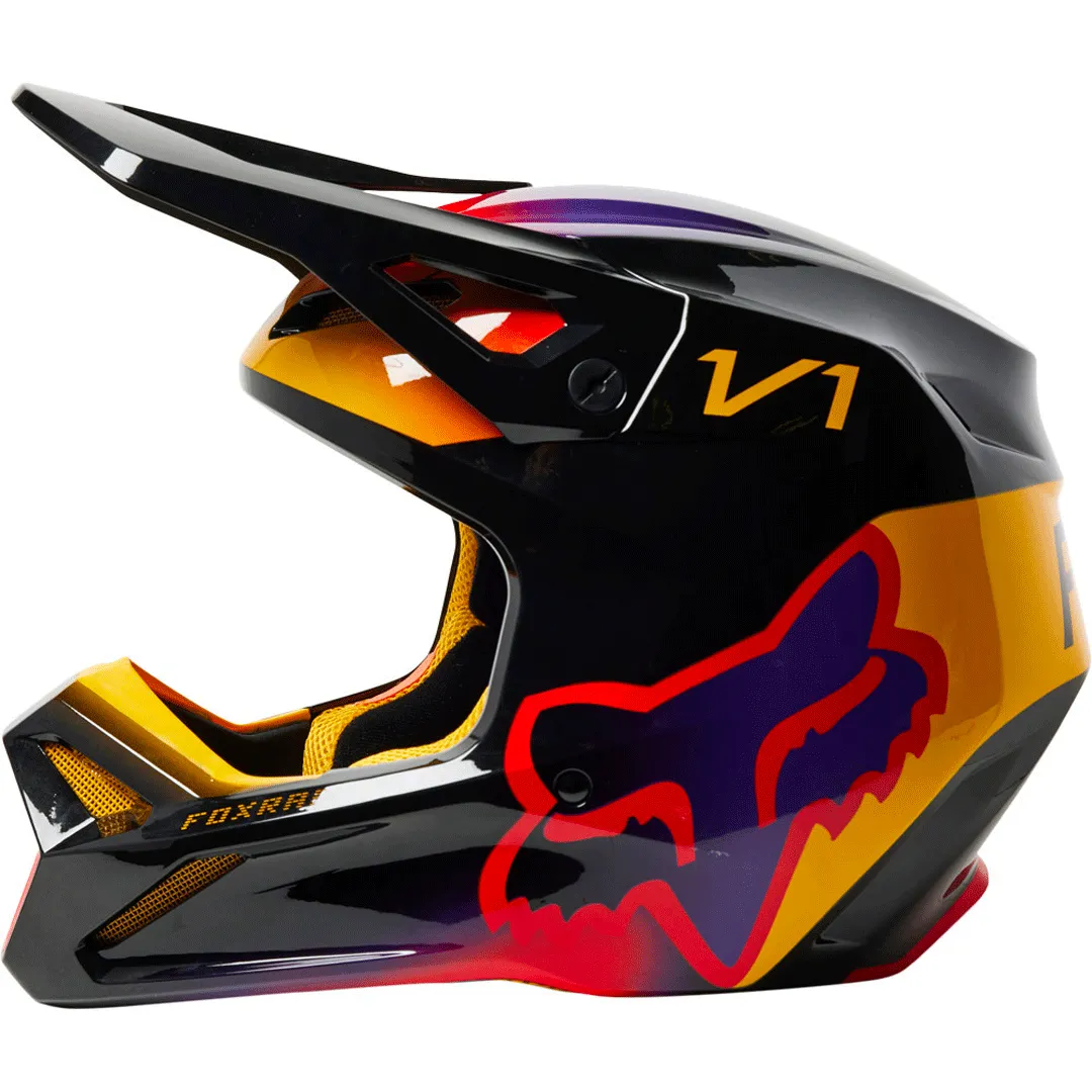 Fox - V1 Toxsyk Black Helmet