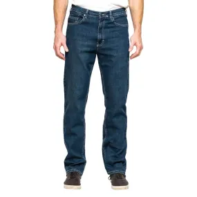 Full Blue Men's 5-Pocket Regular Fit Jeans - Blue Black