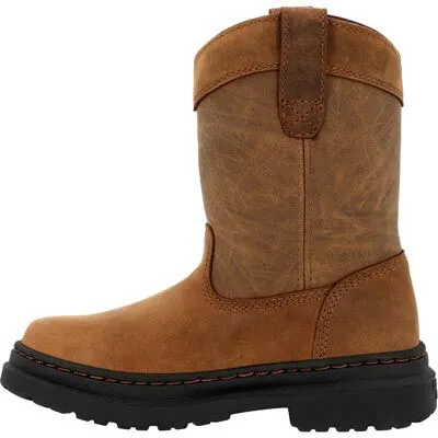 Georgia Boot Big Kids' Romeo SuperLyte Pull On Boot