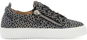 Giuseppe Zanotti Gail polka dot-print sneakers Black