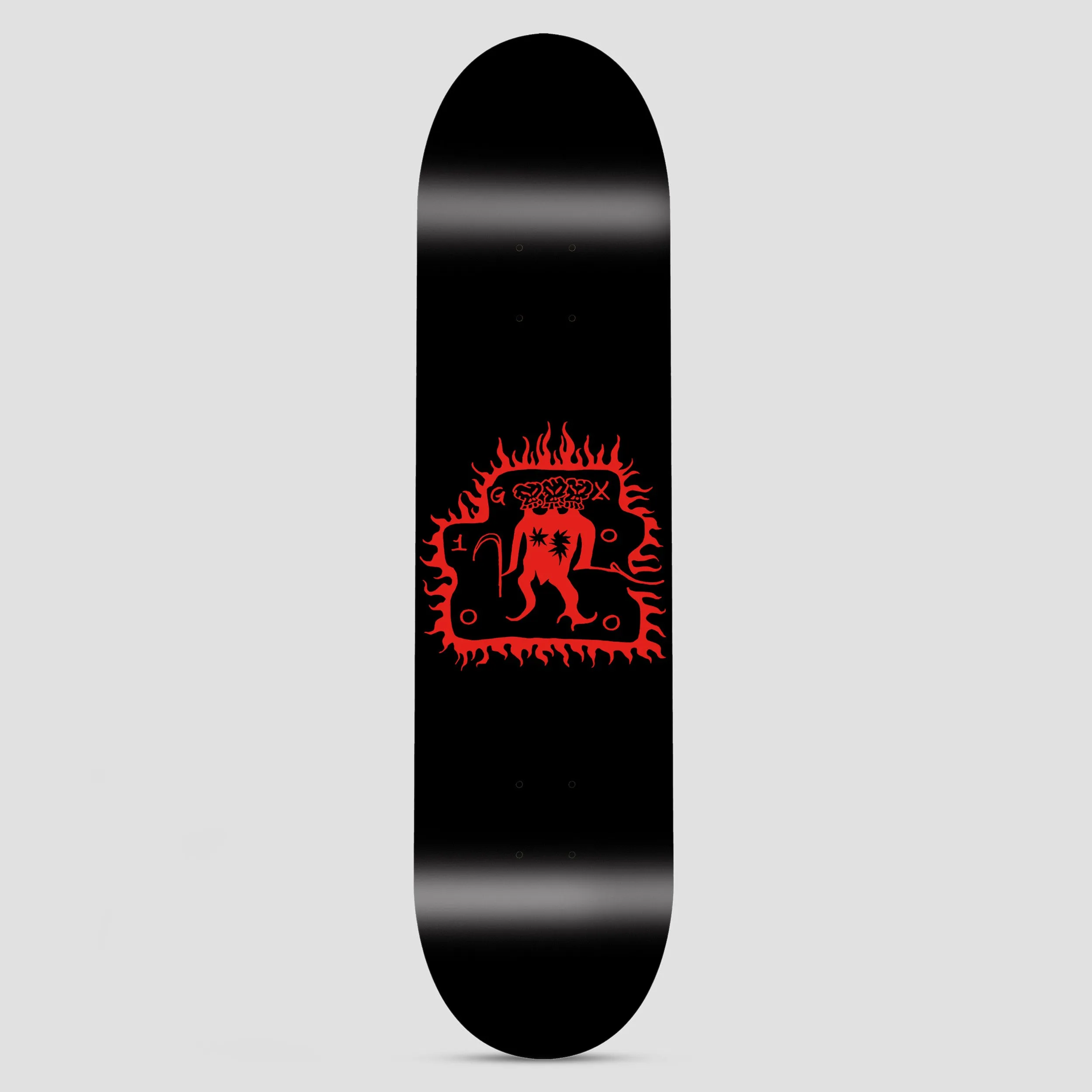 GX1000 8.25 Trespass Skateboard Deck Black