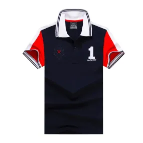 Hackett London Racing Blue Polo