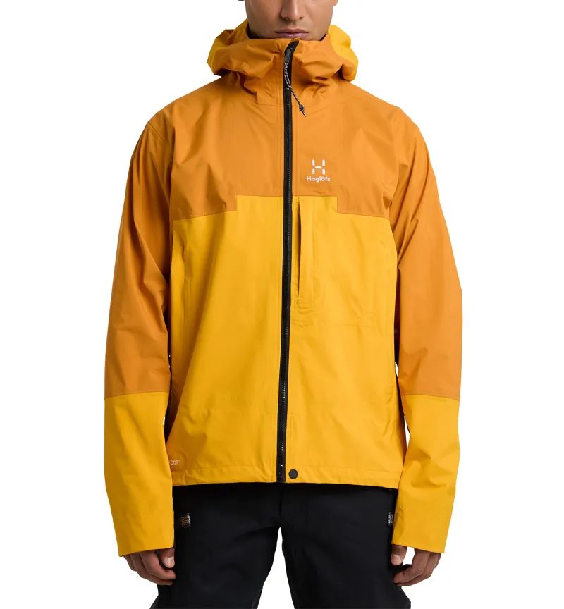 Haglofs Mens ROC Mono Proof Jacket Desert Yellow/Sunny Yellow