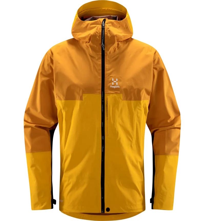 Haglofs Mens ROC Mono Proof Jacket Desert Yellow/Sunny Yellow