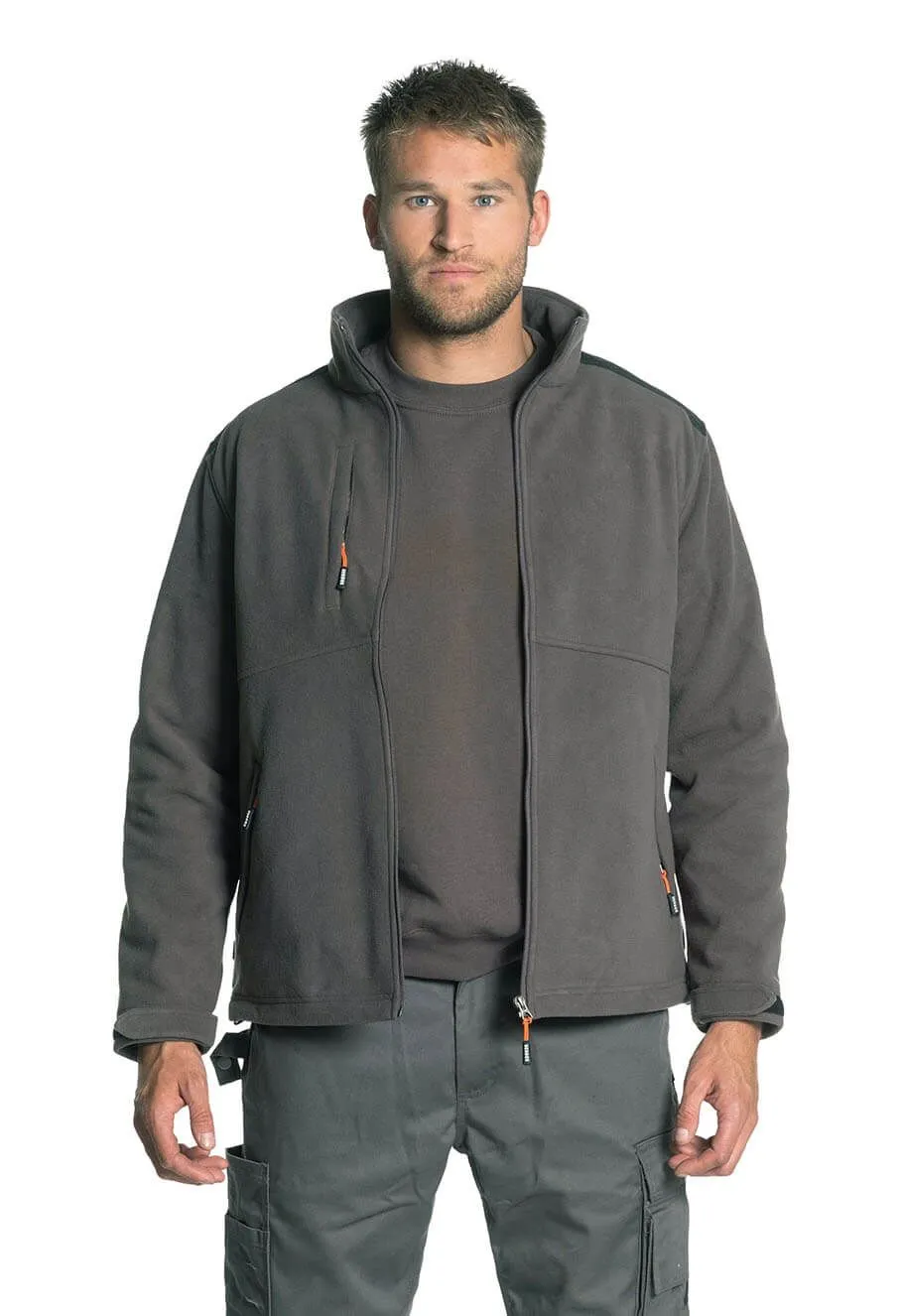 Herock Markus Work Jacket Fleece - Grey