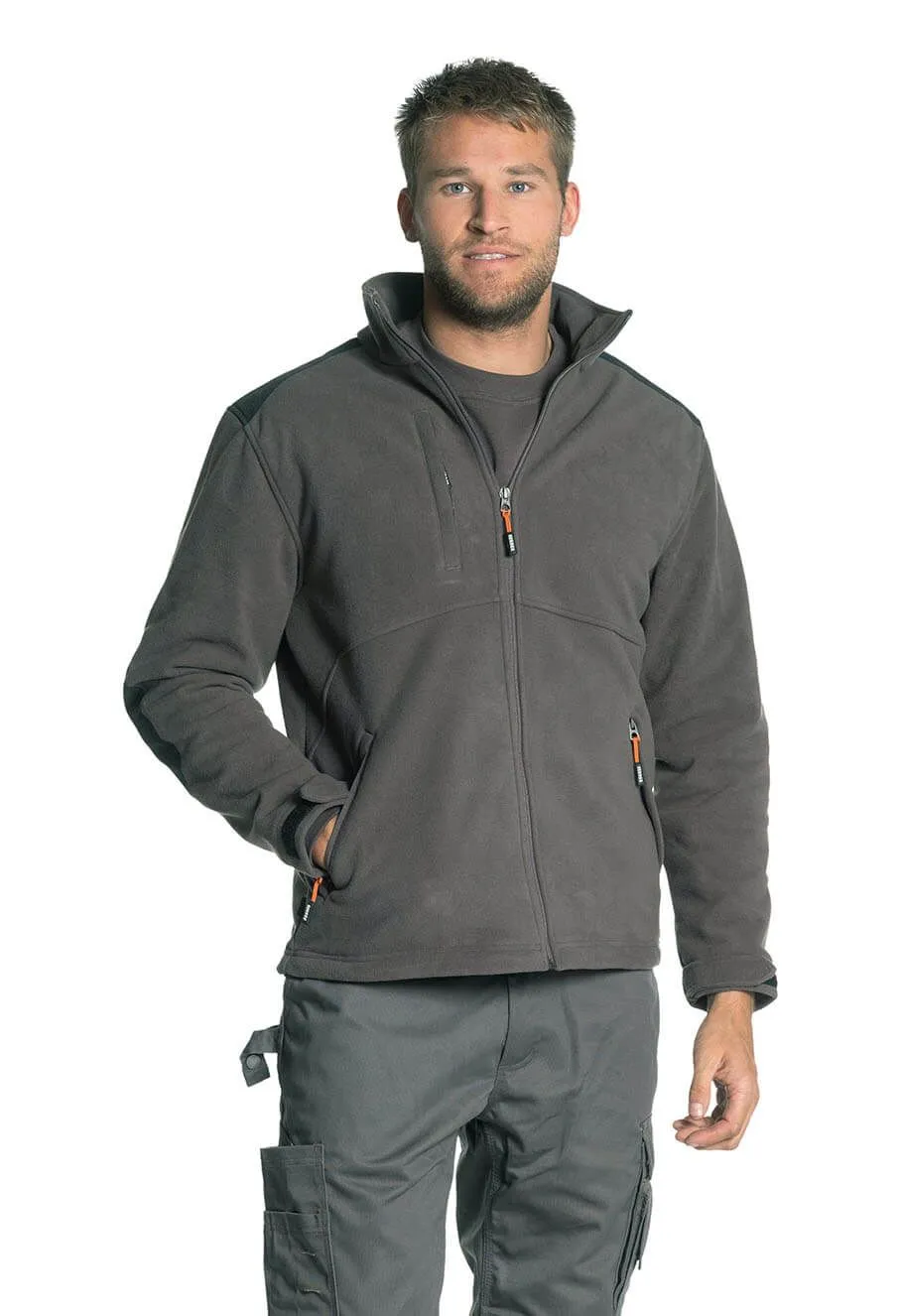 Herock Markus Work Jacket Fleece - Grey