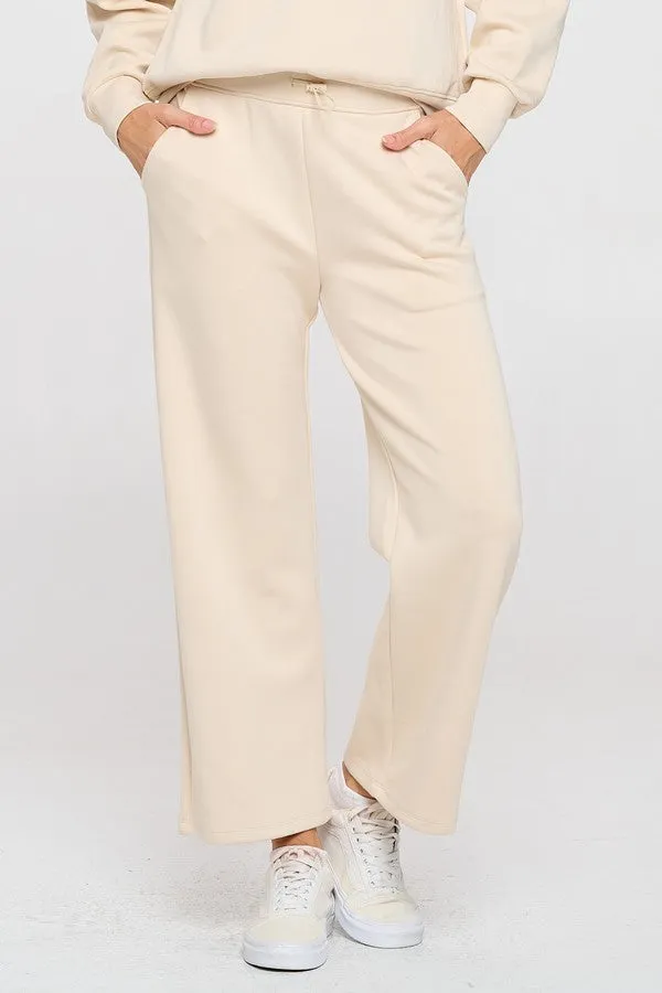 High Rise Straight Leg Pants