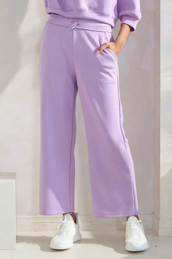 High Rise Straight Leg Pants