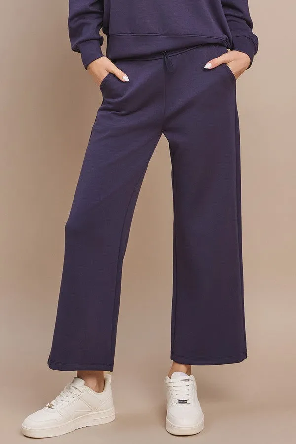 High Rise Straight Leg Pants