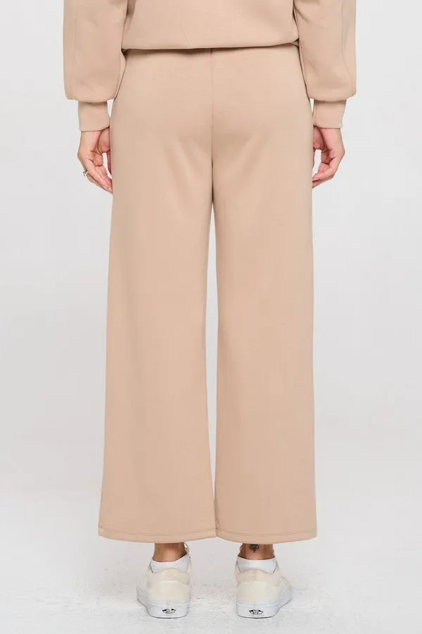 High Rise Straight Leg Pants