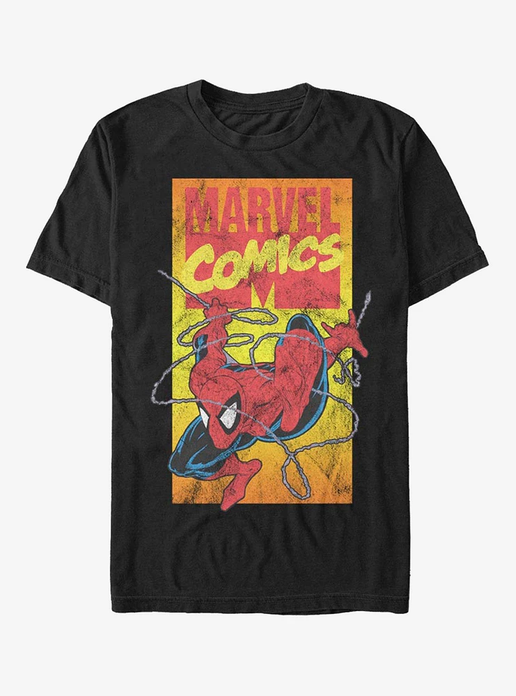 Hot Topic Extra Soft Marvel Spider-Man 90's Spidey T-Shirt