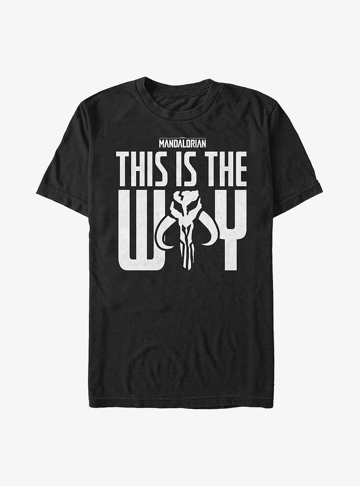 Hot Topic Extra Soft Star Wars The Mandalorian This Is Way T-Shirt