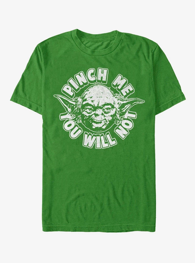 Hot Topic Lucasfilm Star Wars Yoda Pinch Me T-Shirt