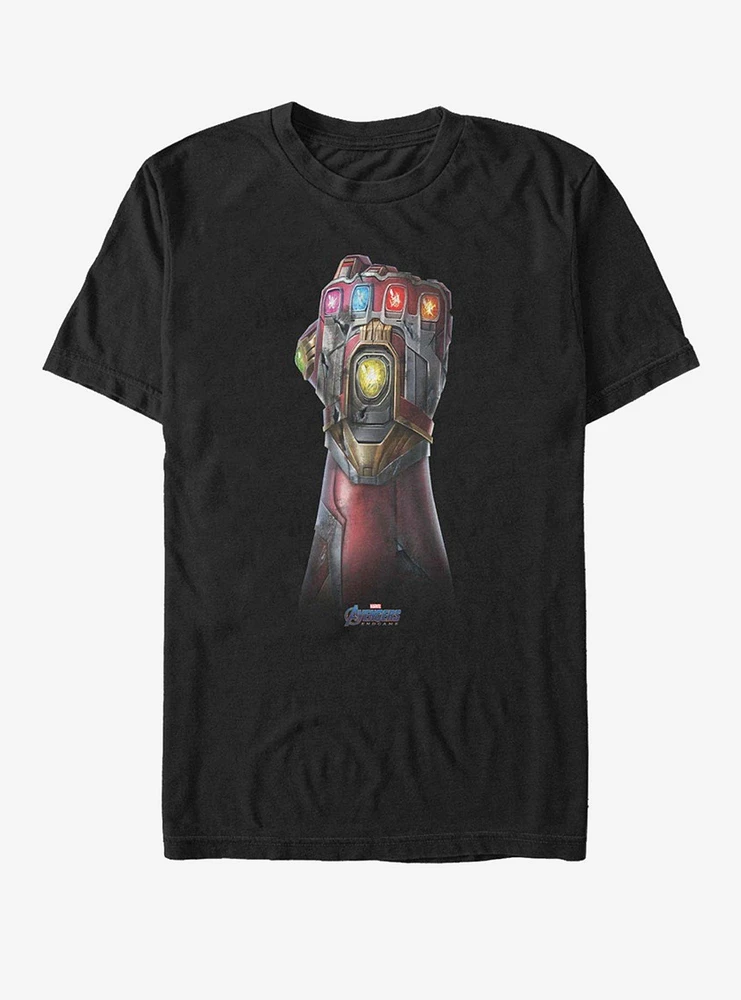 Hot Topic Marvel Avengers: Endgame Iron Man Gauntlet T-Shirt