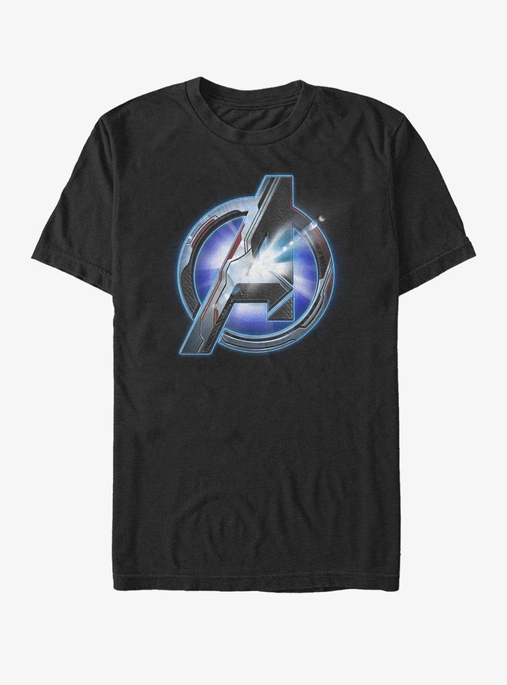 Hot Topic Marvel Avengers: Endgame logo Shine T-Shirt