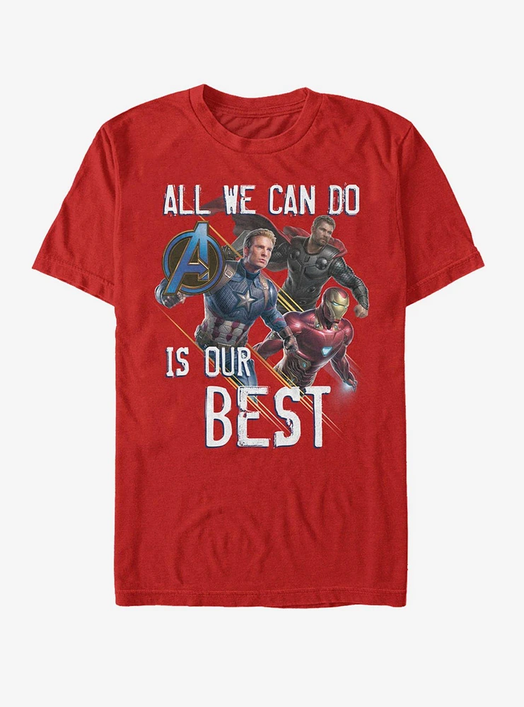 Hot Topic Marvel Avengers Endgame Our Best T-Shirt