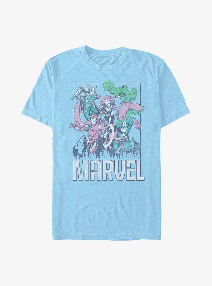 Hot Topic Marvel Avengers Group T-Shirt