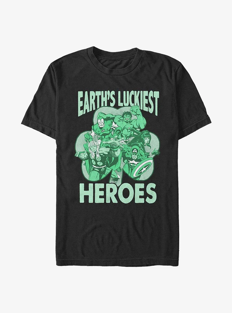 Hot Topic Marvel Avengers Luck Of The Hero T-Shirt