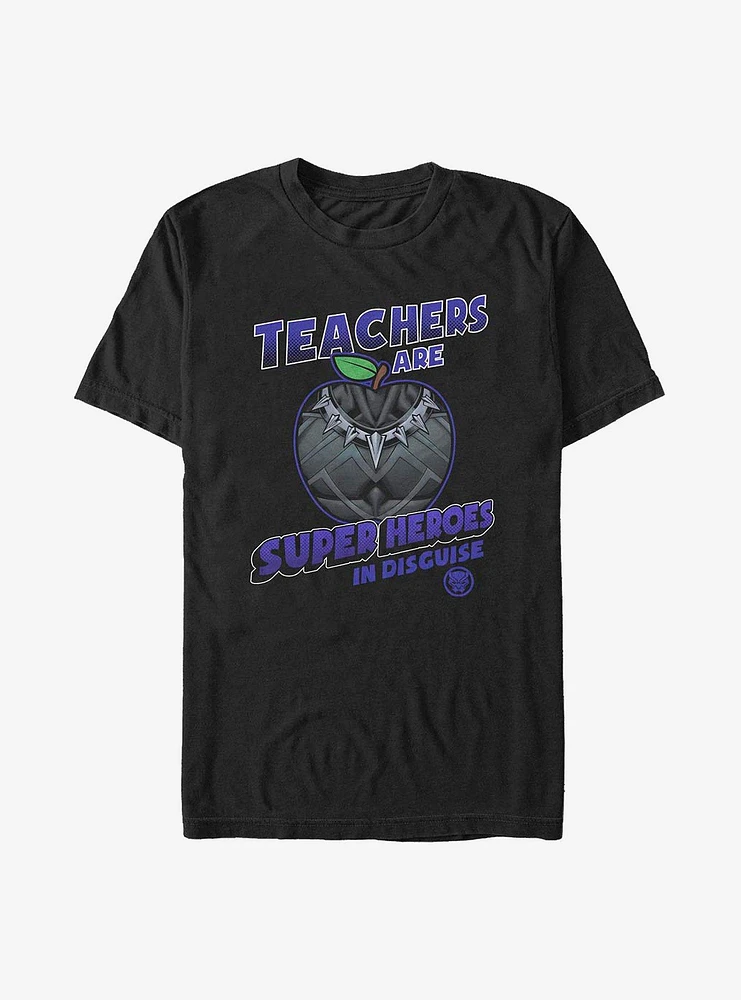 Hot Topic Marvel Black Panther Teachers Are Superheroes T-Shirt