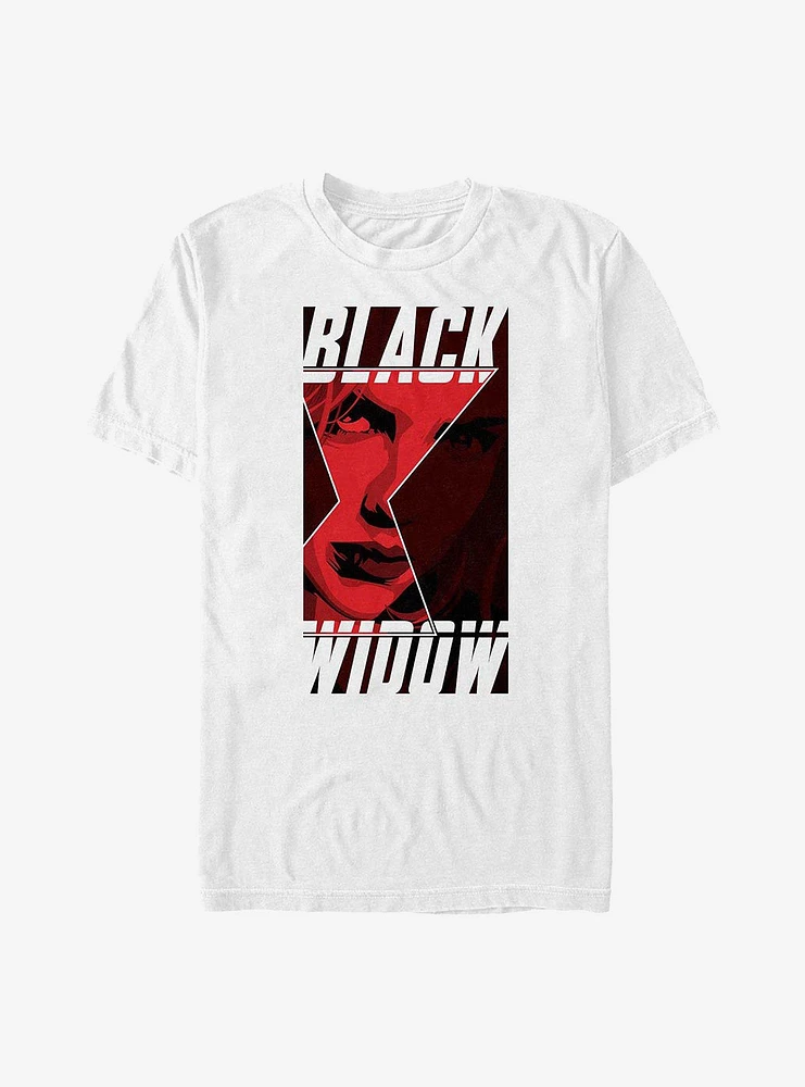 Hot Topic Marvel Black Widow Square T-Shirt