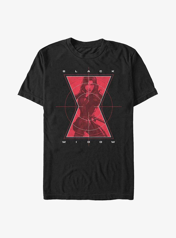 Hot Topic Marvel Black Widow Target T-Shirt