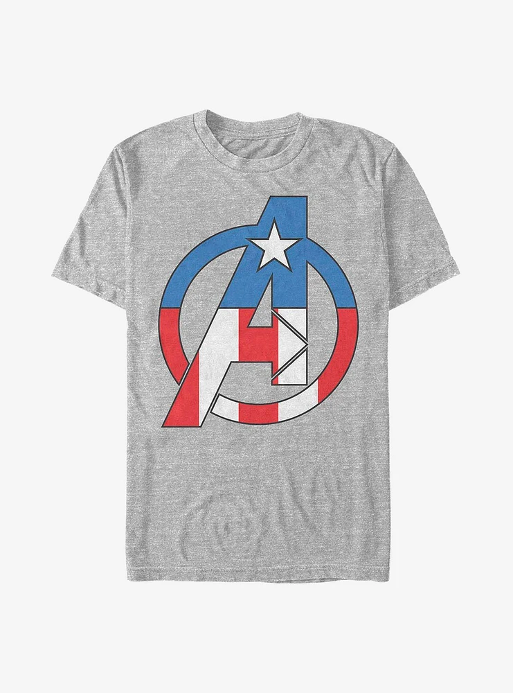 Hot Topic Marvel Captain America Avenger T-Shirt