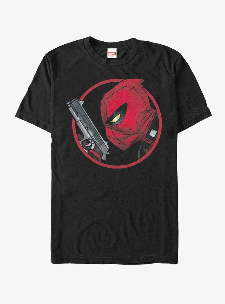 Hot Topic Marvel Deadpool Dead Crest T-Shirt