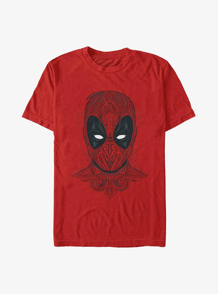 Hot Topic Marvel Deadpool Floral T-Shirt