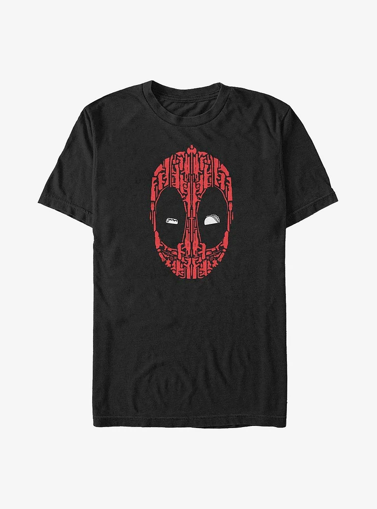 Hot Topic Marvel Deadpool Silhouette T-Shirt