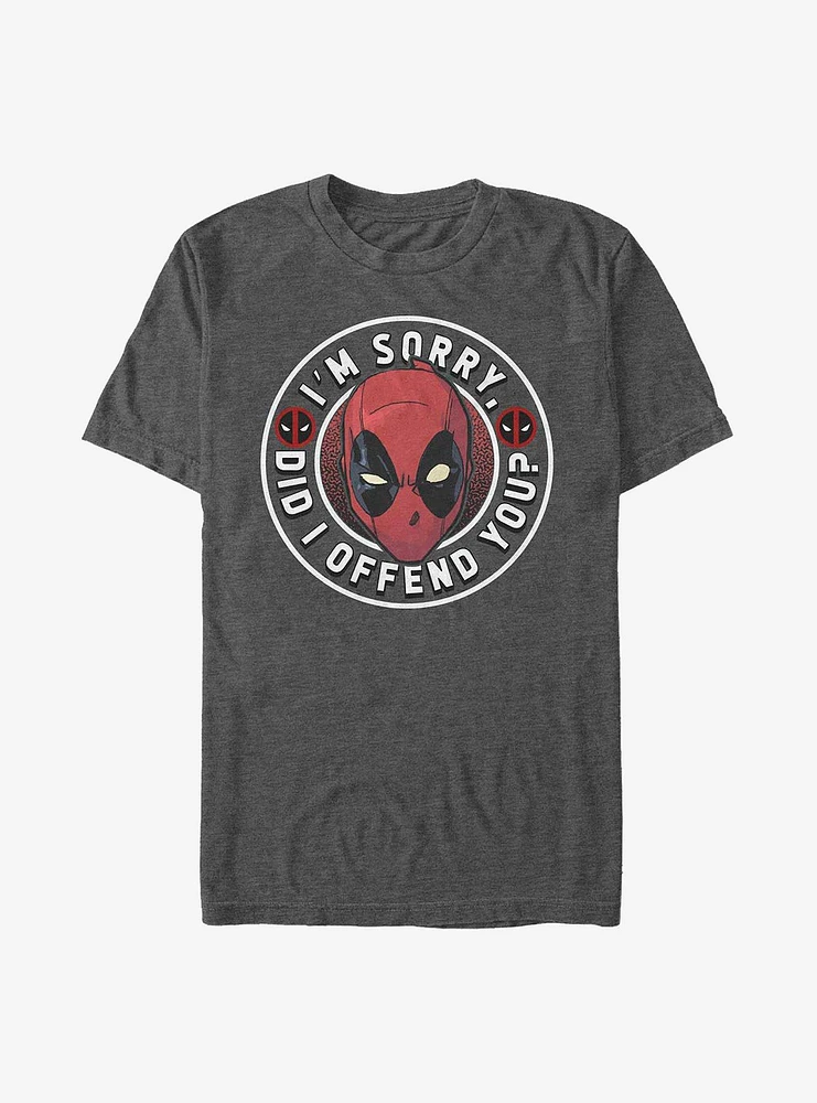 Hot Topic Marvel Deadpool Sorry Not T-Shirt