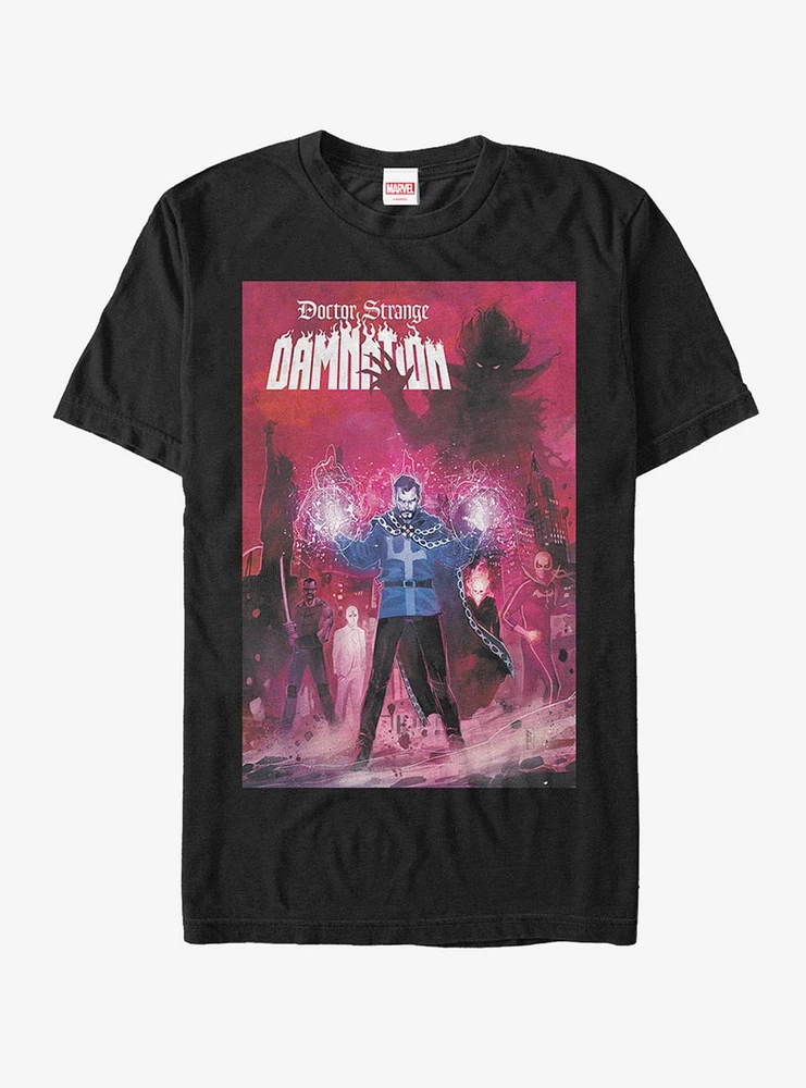 Hot Topic Marvel Dr. Strange Damnation T-Shirt