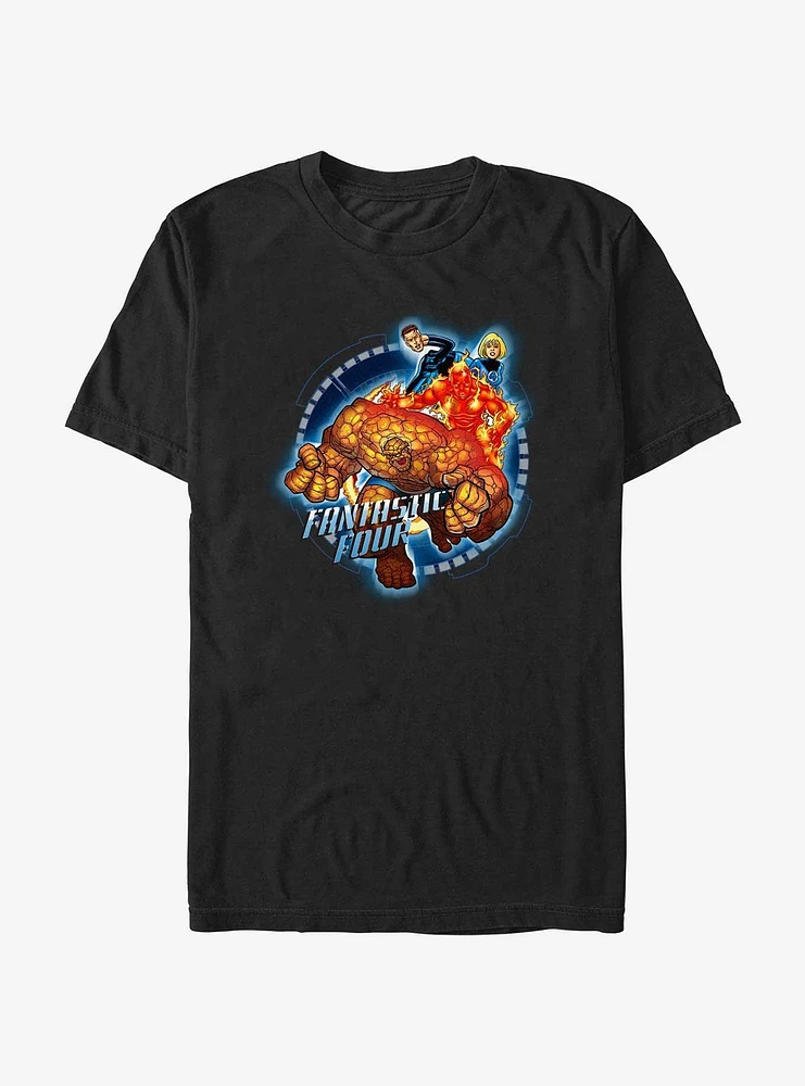 Hot Topic Marvel Fantastic Four Badge T-Shirt