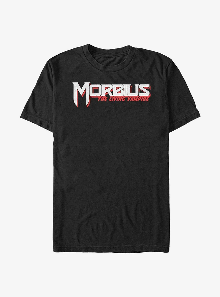 Hot Topic Marvel Morbius The Living Vampire Title T-Shirt