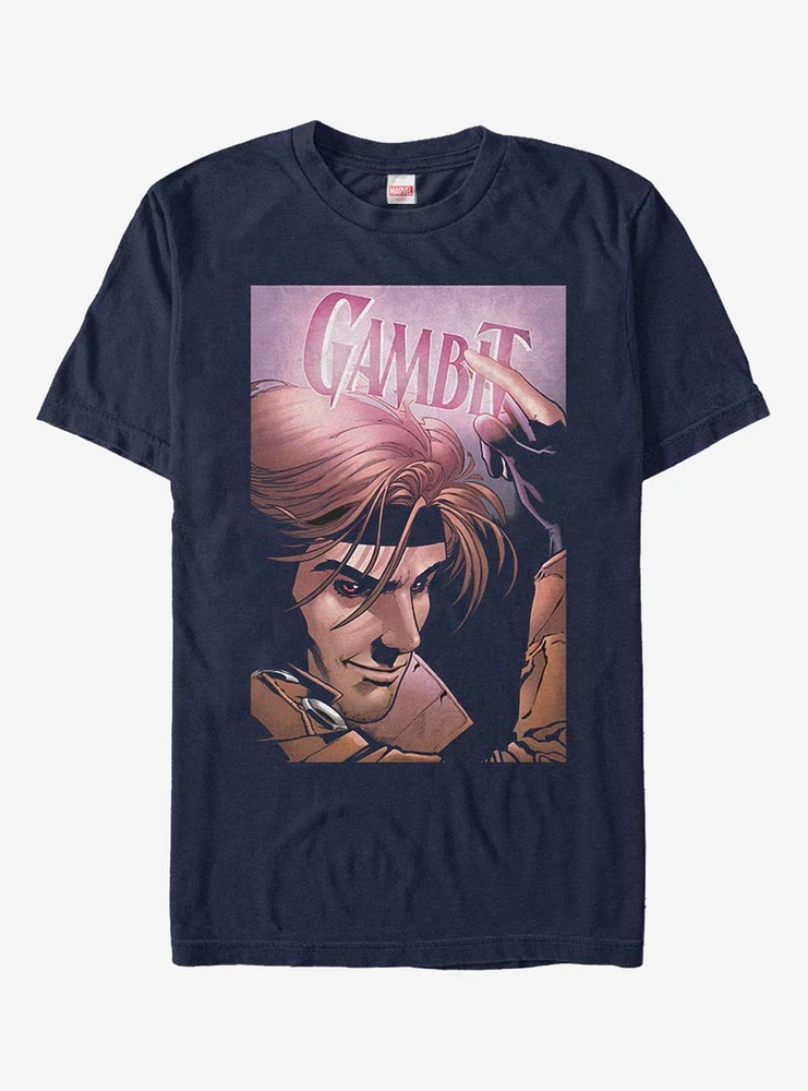 Hot Topic Marvel Neon Gambit T-Shirt