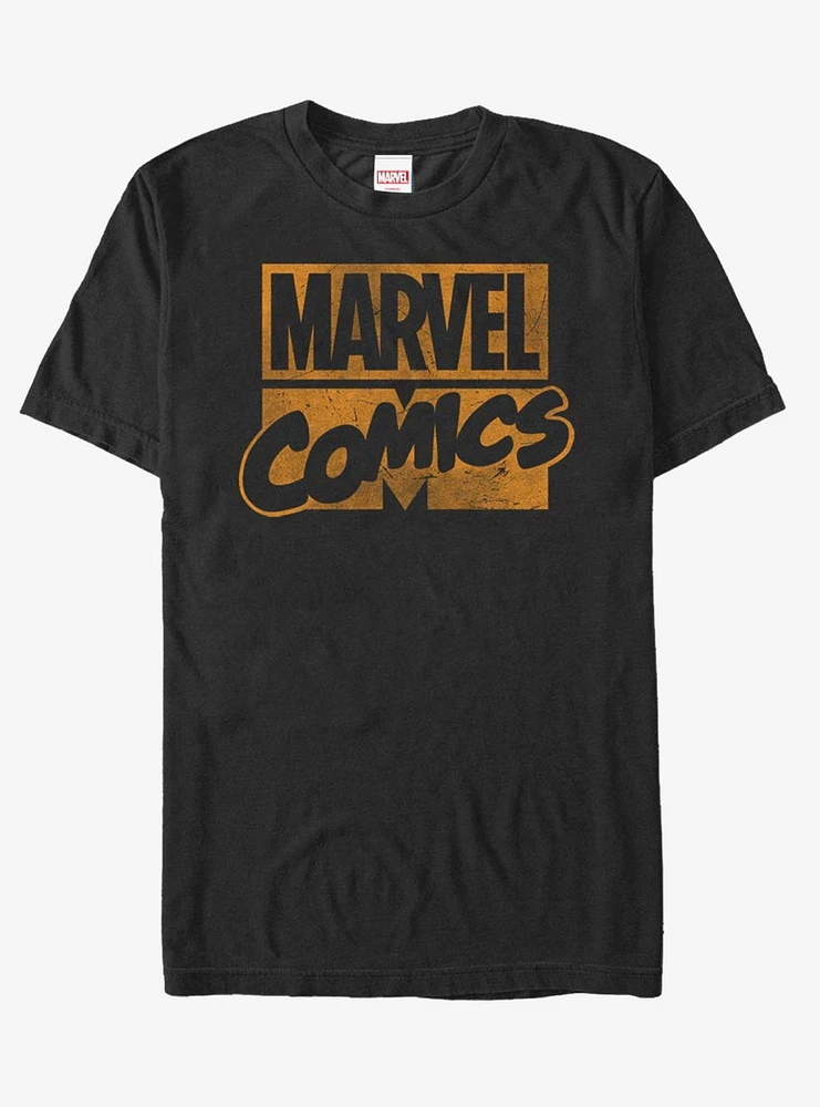 Hot Topic Marvel Orange T-Shirt