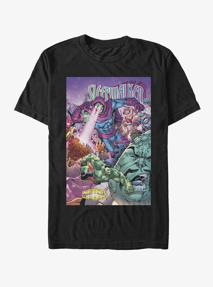 Hot Topic Marvel Sleepwalker Group T-Shirt