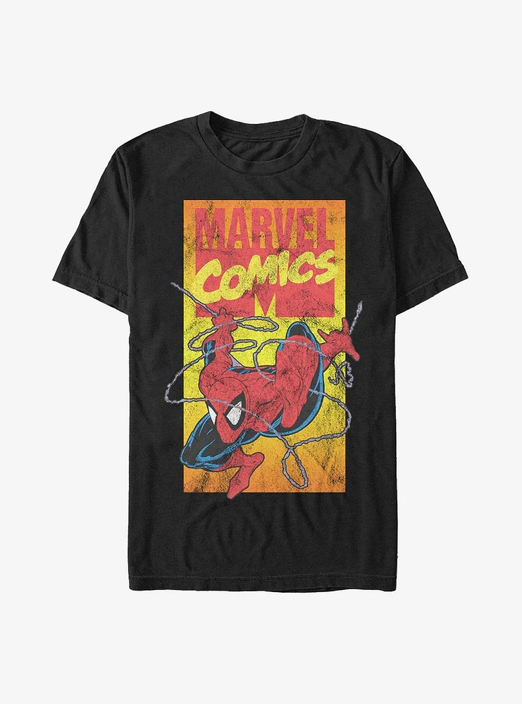 Hot Topic Marvel Spider-Man 90'S Spidey T-Shirt