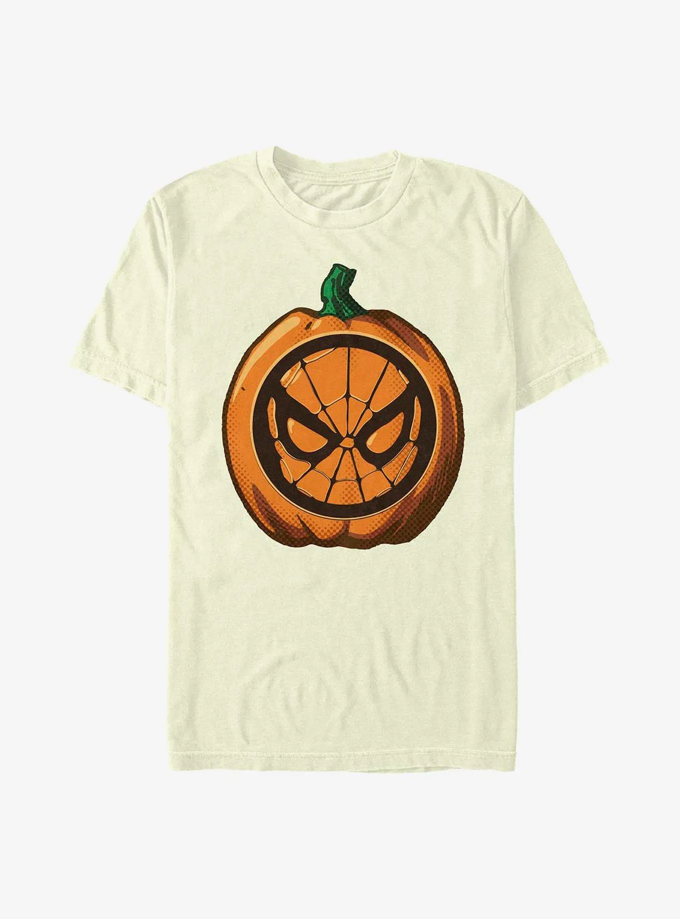 Hot Topic Marvel Spider-Man Spider Pumpkin T-Shirt