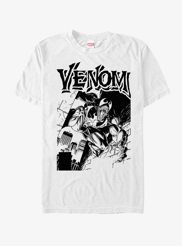 Hot Topic Marvel Street Venom T-Shirt