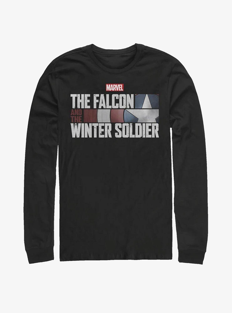 Hot Topic Marvel The Falcon And Winter Soldier Long-Sleeve T-Shirt