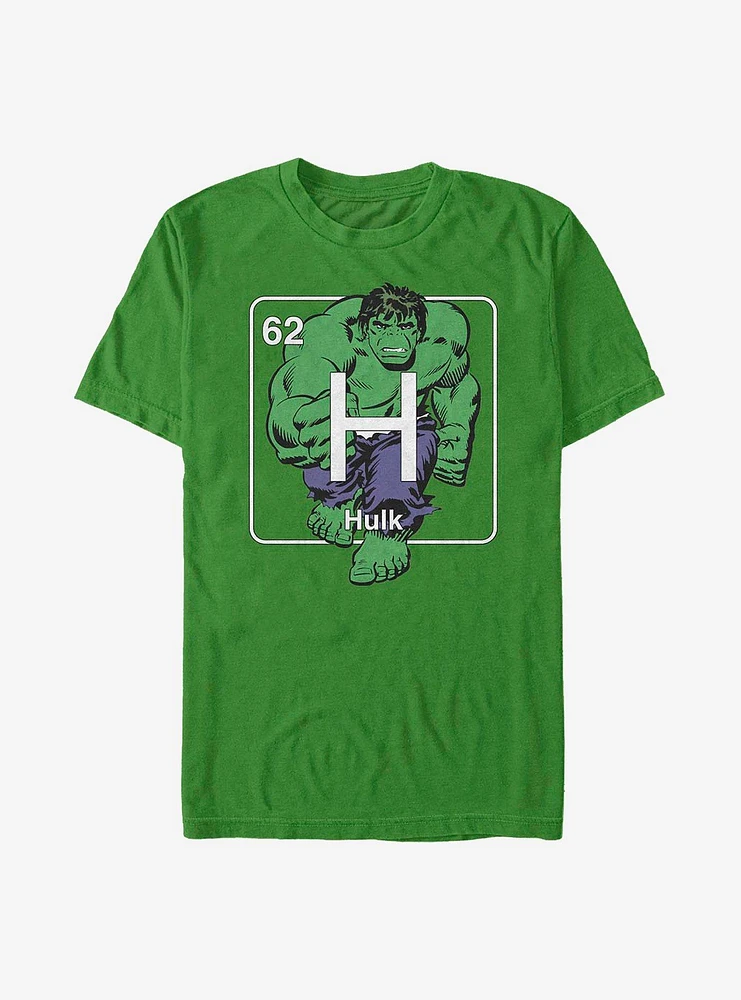 Hot Topic Marvel The Hulk Periodic T-Shirt