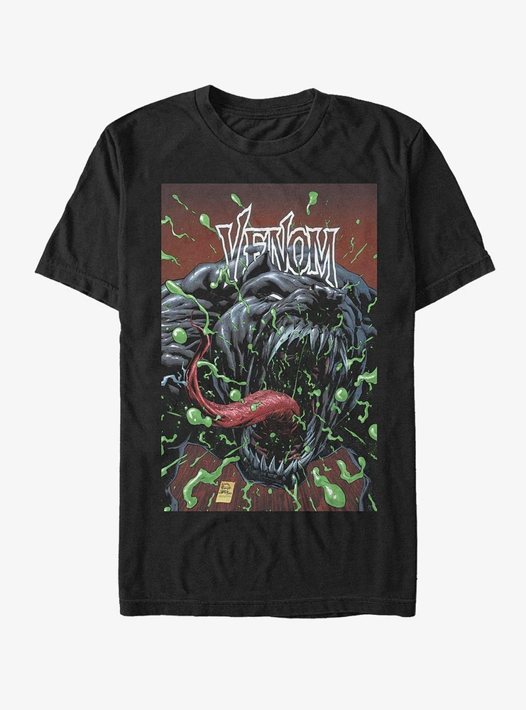 Hot Topic Marvel Venom Dog T-Shirt