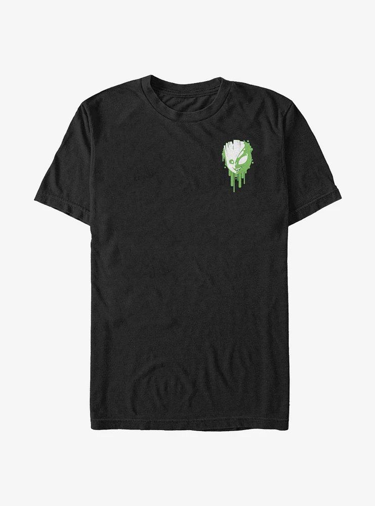 Hot Topic Marvel Venom Venomized Groot Badge T-Shirt