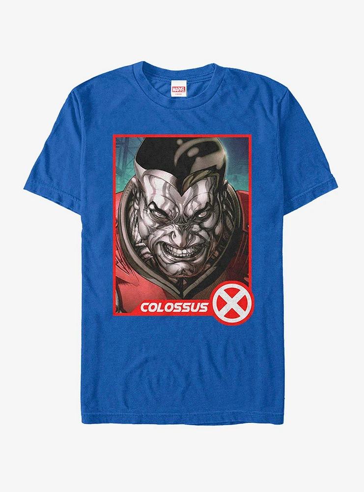 Hot Topic Marvel X-Men Colossus Card T-Shirt